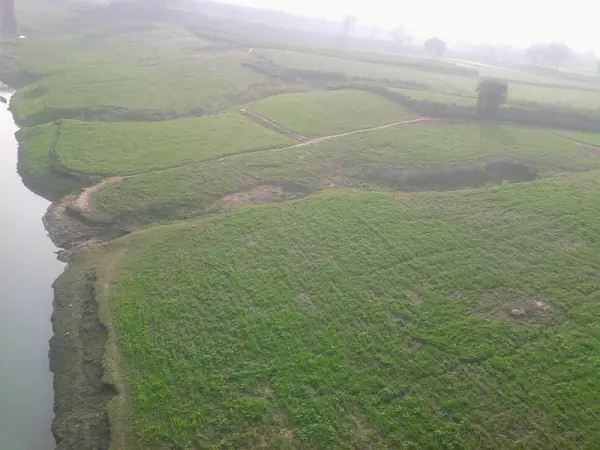 Tamsa (Tons) River flowing through Akbarpur, Ambedkar Nagar