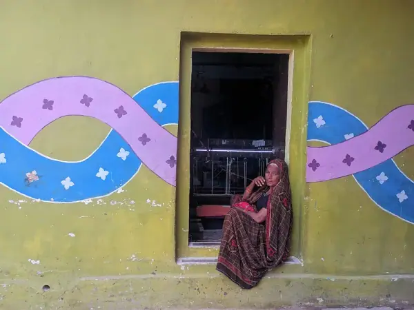 Chanderi handloom weaving, Ashoknagar