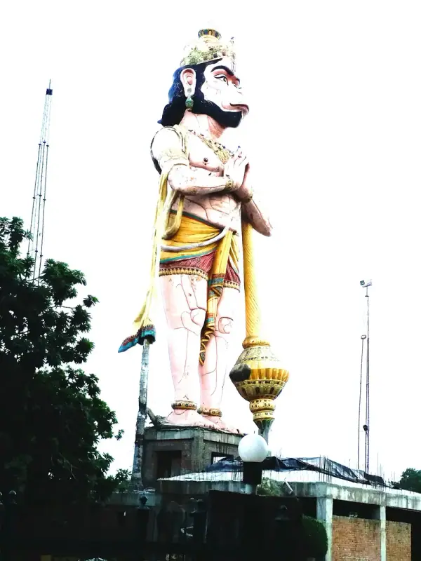 Hanuman Statue at Sita Samahit Sthal, Sitamarhi, Bhadohi