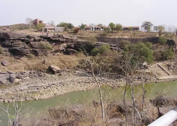 Betwa River flowing through Bundelkhand, Hamirpur