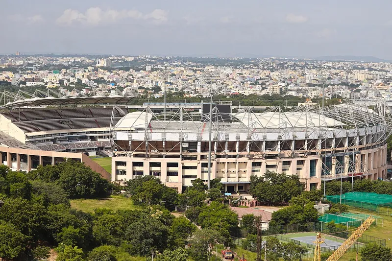 Rajiv Gandhi Cricket Stadium in Uppal, Medchal-Malkajgiri