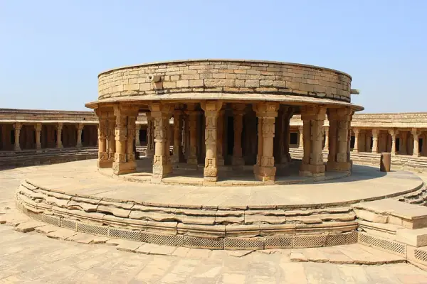 Chausath Yogini Temple, Mitaoli (11th-century circular temple), Morena