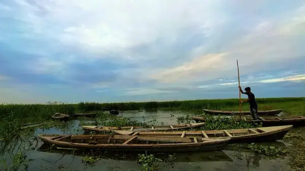 Bakhira Bird Sanctuary — India's largest natural floodplain wetland and Ramsar Site, Sant Kabir Nagar