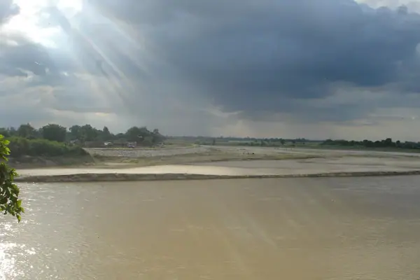 River Garrah in monsoon — Shahjahanpur's lifeline river, Shahjahanpur
