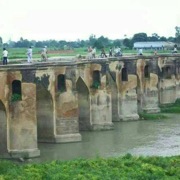 Dostpur Bridge over Gomti River, Sultanpur