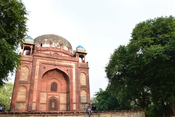 Humayun's Tomb aerial, Delhi