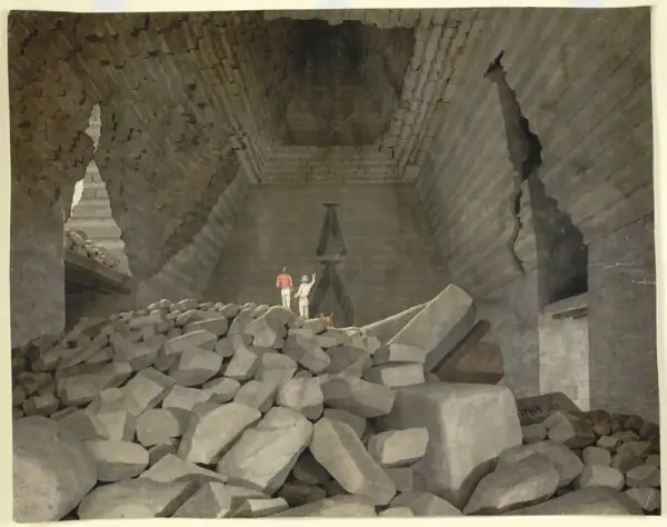 Konark Sun Temple interior, Konark