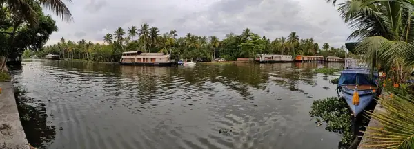 Kumarakom Backwaters panorama, Kumarakom