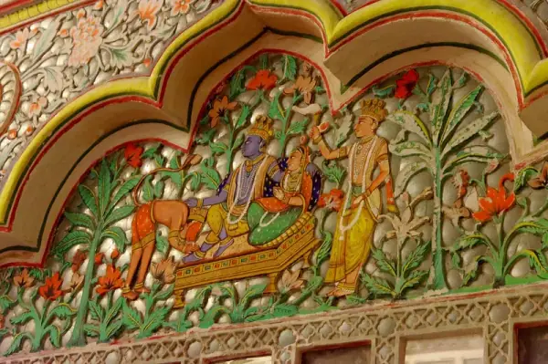 Mehrangarh Fort interior, Jodhpur
