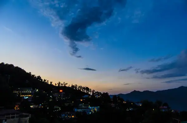 Mussoorie sunset, Mussoorie