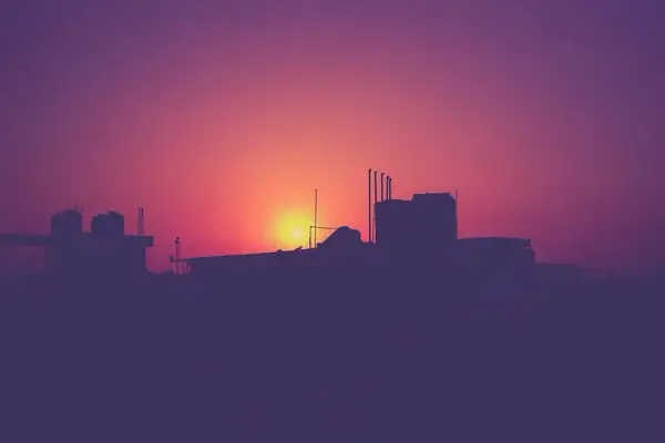 Old Delhi sunset, Delhi